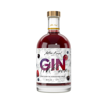 Anton Kaapl GIN likér #2 Beeren auf Maulbeerholz 35% 0,7 l