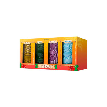 MIKAMAX Tiki Mug Set