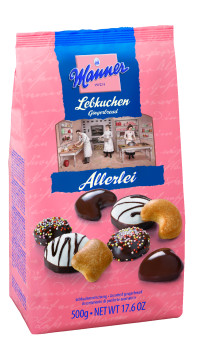 MANNER Lebkuchen Allerlei 500g