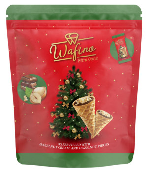 Wafino Mini Cone Hazelnut 100g