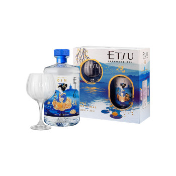 Etsu Japanese Gin 0,7l 43% + Glass
