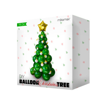 MIKAMAX Diy Balloon Christmas Tree
