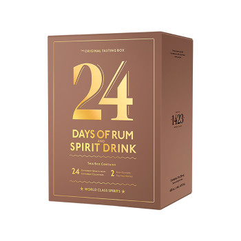 24 Days of Rum Mocha Edition 2025 24 x 20 ml 41% + 2 Gläser