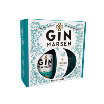 Marsen Gin Original 0,7l 42% + Glas - 2