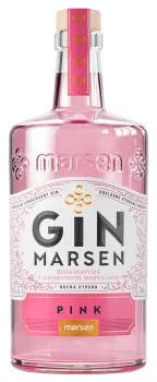Marsen Gin Pink 38% 0,7 l + Glas