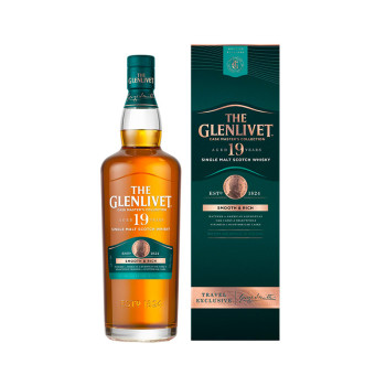 The Glenlivet 19Y Single Malt Scotch Whisky 0,7l 48% GP