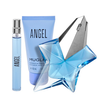 Thierry Mugler Angel Set: EdP 50 ml + BL 50 ml + EdP 10 ml - 3