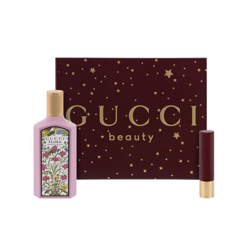 Gucci Flora Gorgeous Gardenia Set: EdP 100 ml + Lip Stick