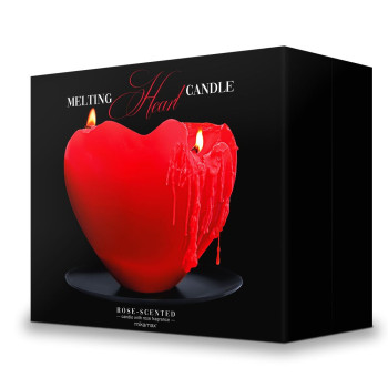 MIKAMAX Melting Heart Candle