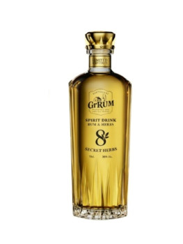 GrRUM Rum & 8 Secret Herbs 38% 0,7 l