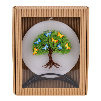 BELLECANDLES Baum des Lebens Schmetterlinge