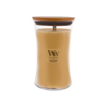 WoodWick Golden Bourbon glass large