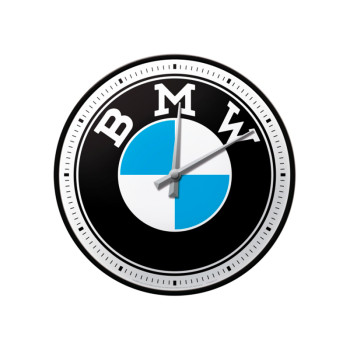 Wanduhr BMW Logo