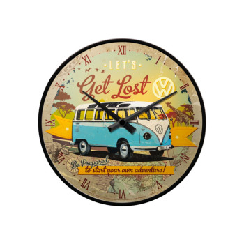 Wanduhr VW Let's Get Lost