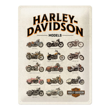 Blechschild 30x40 Harley-Davidson (Model)