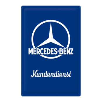 Blechschild 60x40 cm Mercedes-Benz (Kundendienst) 