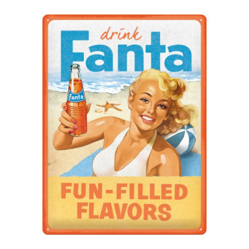Blechschild 30x40 Fanta
