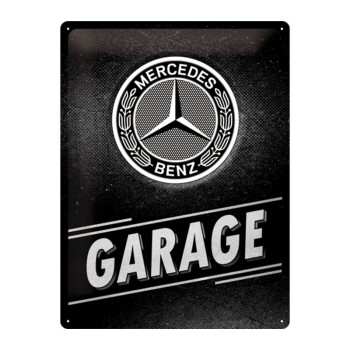 Blechschild 30x40 Mercedes-Benz Garage