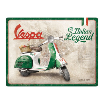 Blechschild 30x40 Vespa (The Italian Legend) 