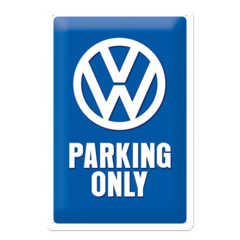 Blechschild 20x30 VW Parking Only