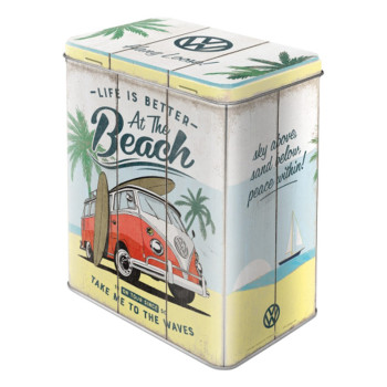 Blechdose L VW Bulli (Beach)