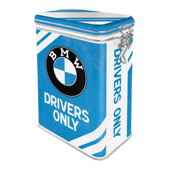 Blechdose mit Klip BMW Drivers Only