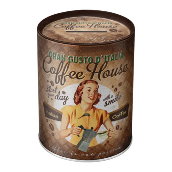 Spardose 10x13cm Coffee Fund