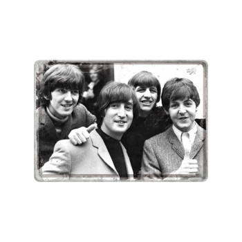 Blechschild Postkarte 10x14cm Beetles