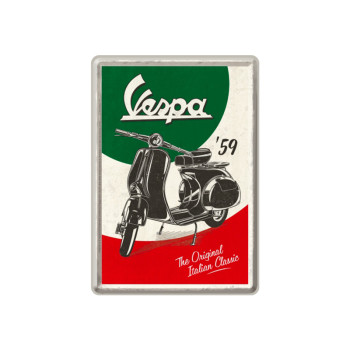 Blechschild Postkarte 10x14cm Vespa (The Italian Classic)