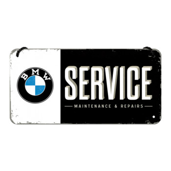 Hängeschild 10x20cm BMW Service