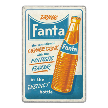 Blechschild Fanta Retro 20x30cm