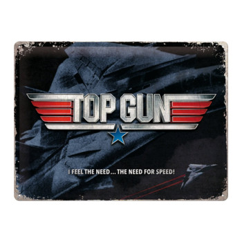 Blechschild 40x30 cm Top Gun The Need for Speed 