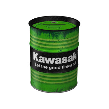 Spardose 10x13cm Kawasaki Let the good times roll