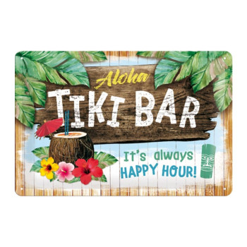 Blechschild 20x30cm Tiki Bar