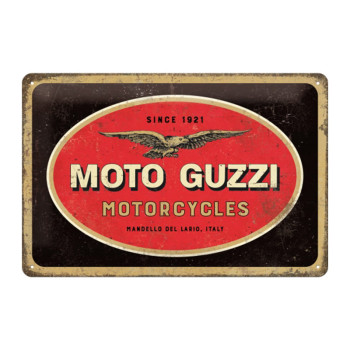 Blechschild 30x20 cm Moto Guzzi 