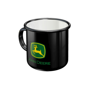 Metall Tasse John Deere  (Logo)
