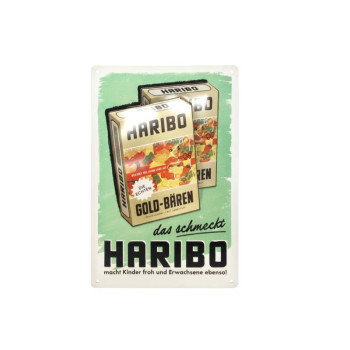 Blechschild 20x30 HARIBO Packung ... das schmeckt