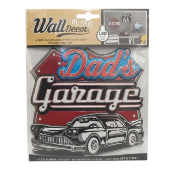 Retro Wall Decor Leuchtende Aufkleber