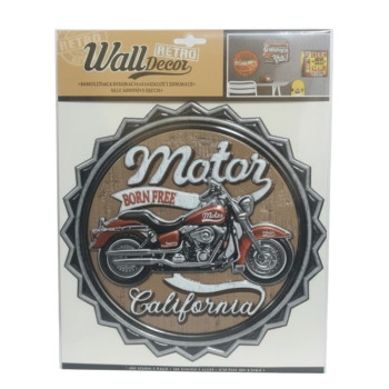 Retro Wall Decor Selbstklebende Dekoration