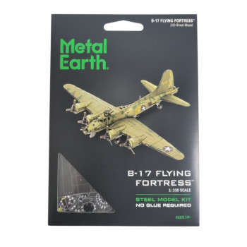Metal Earth B-17 Flying Fortress farbig