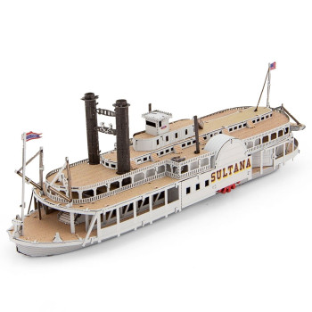 Metal Earth Sultana Steamboat