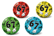 Ball 67/six seven 23cm 4 Farben