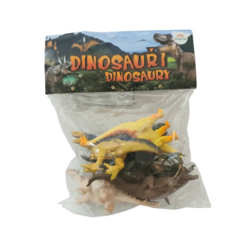 Dinosaurier Plastik 16-18cm 5 Stück im Beutel