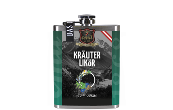 Emil Kräuter Likör 0,2l 20% Flachmann