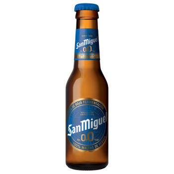 San Miguel 0,0%,33 l