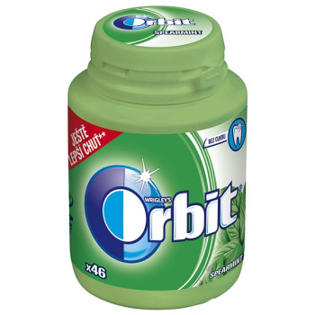 ORBIT Spearmint Dragees Dose 64 g