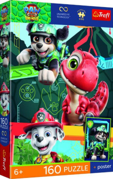 Puzzle Paw Patrol Dino Movie 27,5x41cm 160Stk.