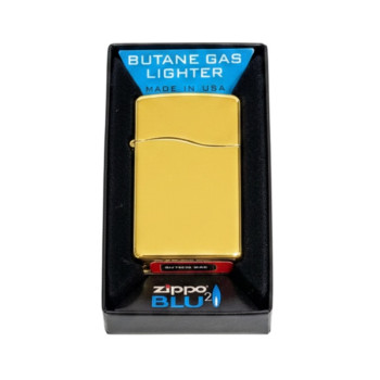Zippo BLU 2 Hi pol Brass - 1