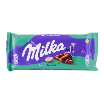Milka Bubbly Coconut 97 g