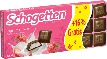 Schogetten Yoghurt Strawberry 116 g